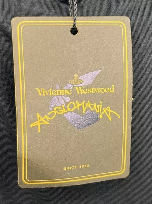 Vivienne Westwood UK. NEW/W TAGS. Anglomania Black Boni Jersey Dress