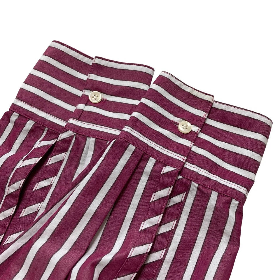 emmi Japan. 22AW Collection Bordeaux Flared Shirt Dress