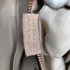 Chloe Paris. Burnt Sienna Color Leather Rare Zipper Shoulder Bag / Tote Bag