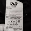 DOLCE&GABBANA D&G ITALY. Black Cotton/Nylon Coat
