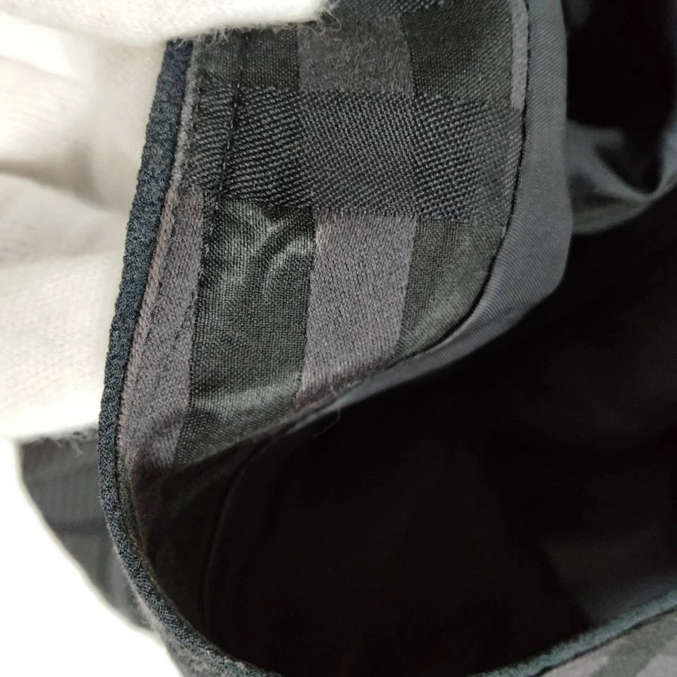 Burberry UK. Black Silk/Rayon Long Dress