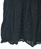 Ray Beams JAPAN. NEW. Black Cotton Accented Dress