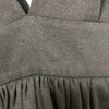 Nagonstans JAPAN. Black Silk Cotton Jumper Skirt Dress