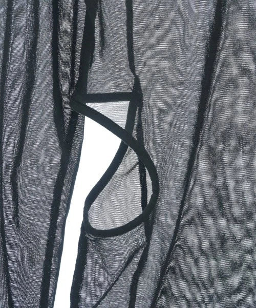 UNITED TOKYO JAPAN. Black Cut/Sew Semi Sheer Bodysuit