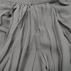Chanel PARIS. Vintage Black Silk Pleats Skirt