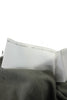 Rick Owens Paris. Lilies Green Cotton Short Sleeve Ruched Dress