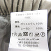 ADAWAS JAPAN. Gray/Brown Poly/Rayon Double Pleated Maxi Skirt