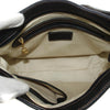 KITAMURA JAPAN. BLACK PEBBLED LEATHER SHOULDER BAG / HAND BAG