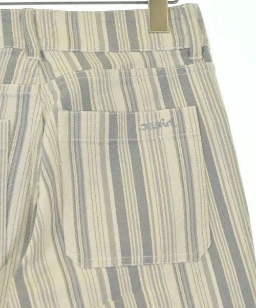 X Girl NYC (Kim Gordon) Vintage Gray x White x Blue (Stripe Pattern) Pants