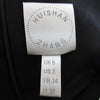 HUISHAN ZHANG JAPAN Black 100% Silk Sleeveless Feather Dress
