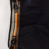 Gucci Italy. Vintage Black Cotton Polyurethane Skirt