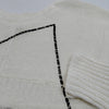 Chanel Paris. Off White Vintage Cotton Sweater
