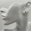 Jewelry Pierced London 18ct Gold Vintage 2.5ct Dangling Aquamaraine Earrings