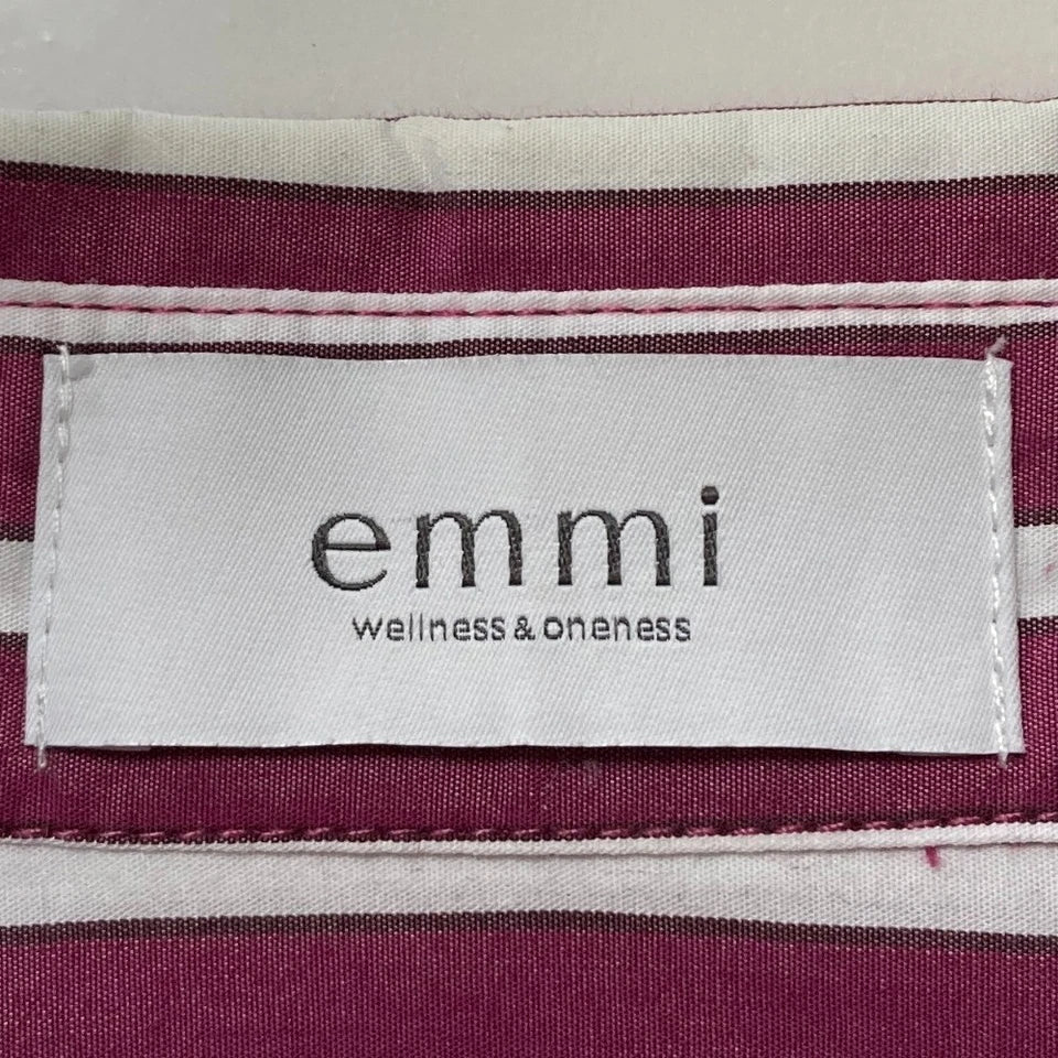 emmi Japan. 22AW Collection Bordeaux Flared Shirt Dress