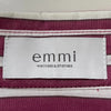 emmi Japan. 22AW Collection Bordeaux Flared Shirt Dress