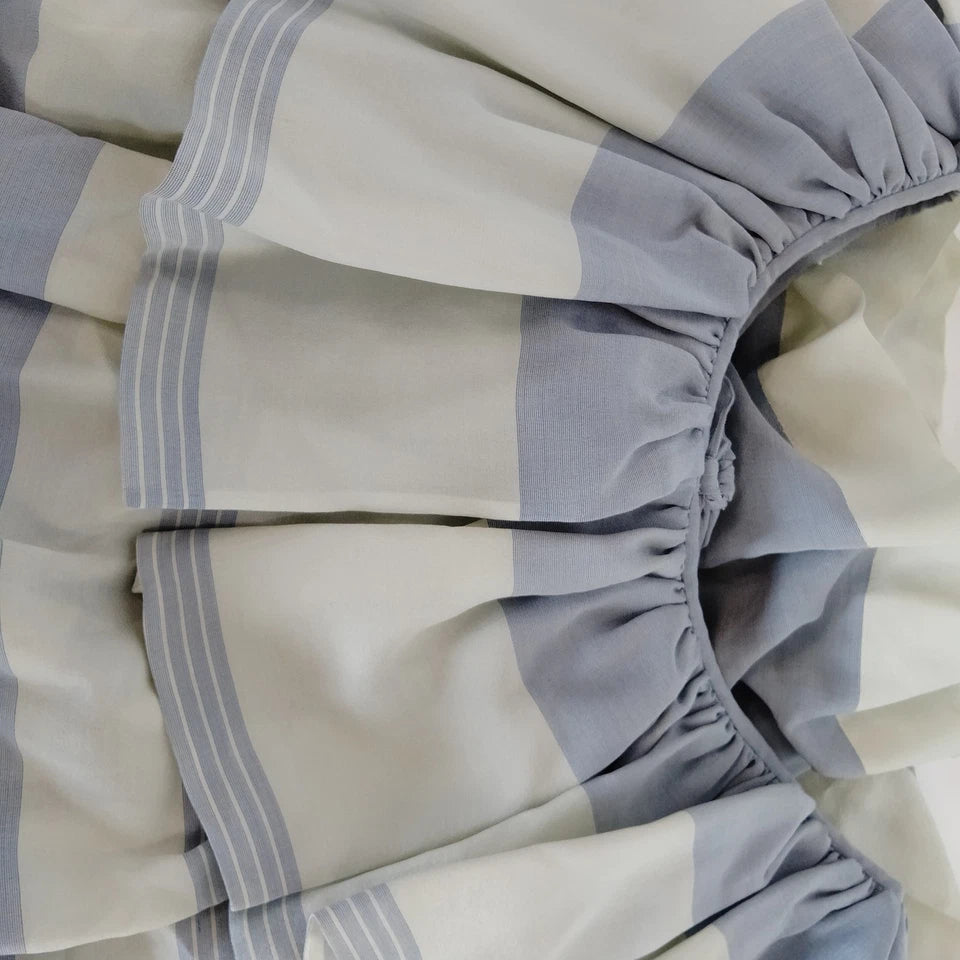 Christian Dior Paris. Vintage Cotton Striped Dress