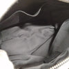 FERRAGAMO ITALY. Black Pebbled Leather Long Strap Shoulder Bag