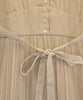 Rirandture Japan. Beige Semi Sheer Cotton/Poly Blend Dress