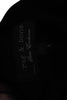 Rag & Bone NY. Black Embellished V-Neck Full Zip Fit & Flare Dress