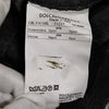 DOLCE&GABBANA ITALY. Gray Nylon, Rayon Blend Button Top