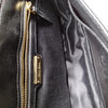 Miu Miu Italy. Black Leather Shoulder Bag / Crossbody/Tote Bag