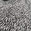 Saint Laurent Paris. Hedi Slimane. Rayon Viscose Abstract Print Dress