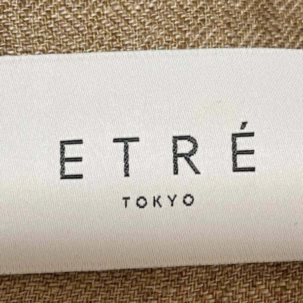 ETRE TOKYO JAPAN. NEW W TAGS. Linen Herringbone Linen Long Dress