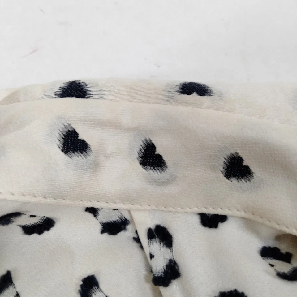 Christian Dior Paris. Vintage Dot Sillk Cotton Dress