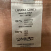 LIVIANA CONTI Italy. Velvet Long Cache-Coeur Gathered Dress