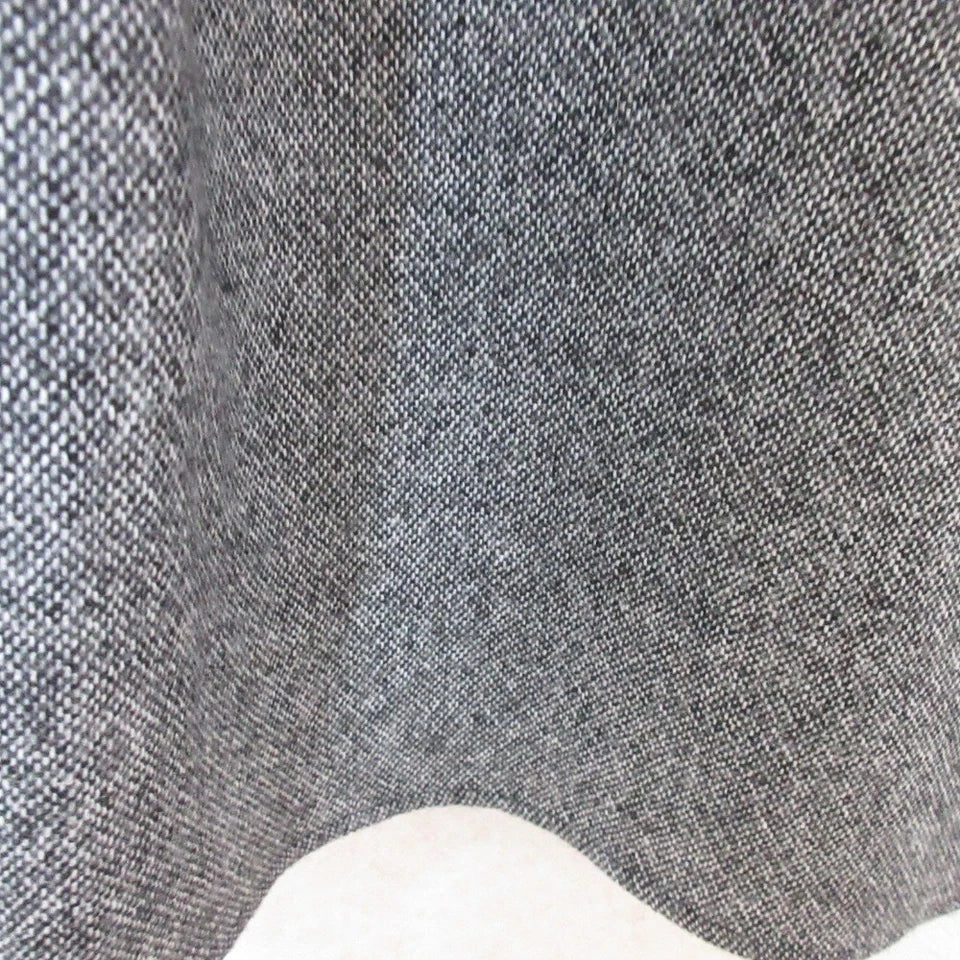 UNTITLED JAPAN. Gray Long Sleeve Knee-Length Ruffled Dress
