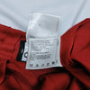 CHANEL PARIS. Vintage Burgundy Red Silk Chanel Buttons Shoulder, and Back Top