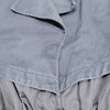 Givenchy Paris. Navy Blue Cotton, Nylon, Cupro Coat
