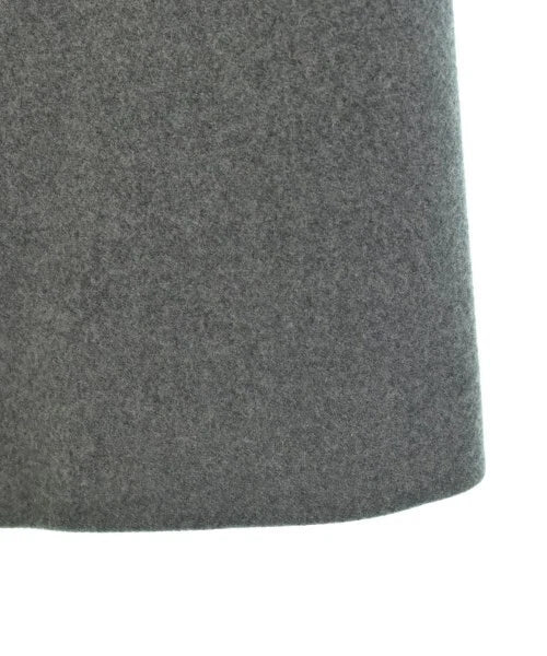 UNITED TOKYO JAPAN. Gray Wool Blend Long Coat w/Hood