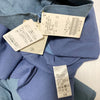 NOBLE JAPAN. NEW W/TAG Blue Wrap-Style Flared Skirt