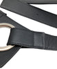 KAWA KAWA JAPAN. Black Hatome Leather Shoulder Bag