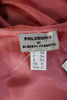 Philosophy di Alberta Ferretti Italy. Pink Acetate  Fit & Flare Dress