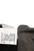 Alberta Ferretti Italy. Gray Textured One Sleeve Ruched Zip Pencil Dress