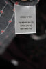 La Ligne NY. Black, Red Button Up Long Sleeve Collared Printed Shirt