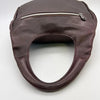MICHIAMO JAPAN. Brown Lambskin Leather Shoulder Bag Hand Bag w/Shoulder Strap
