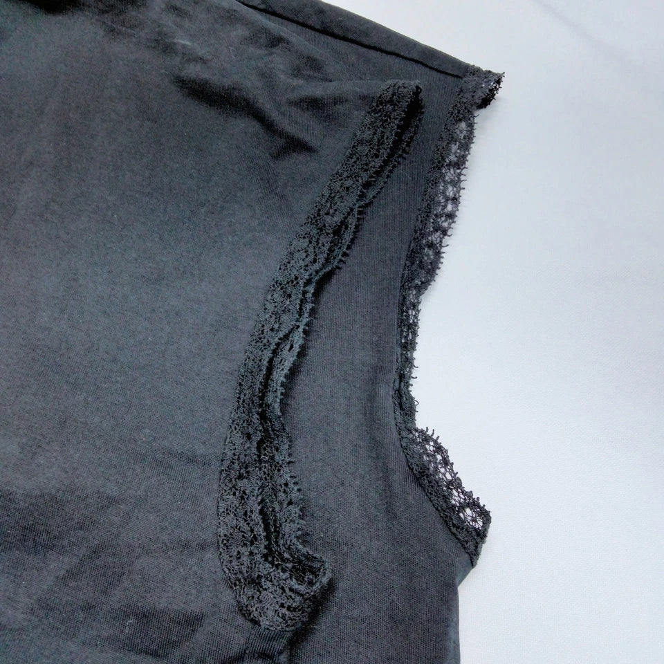 DOLCE&GABBANA ITALY. Black Cotton Top