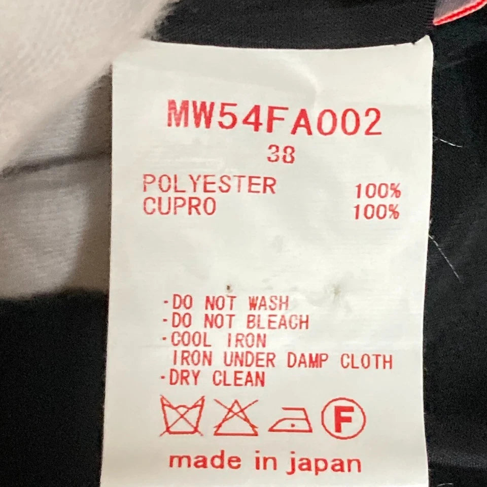 MUVEIL WORK JAPAN. Black Ribbon Cape Dress
