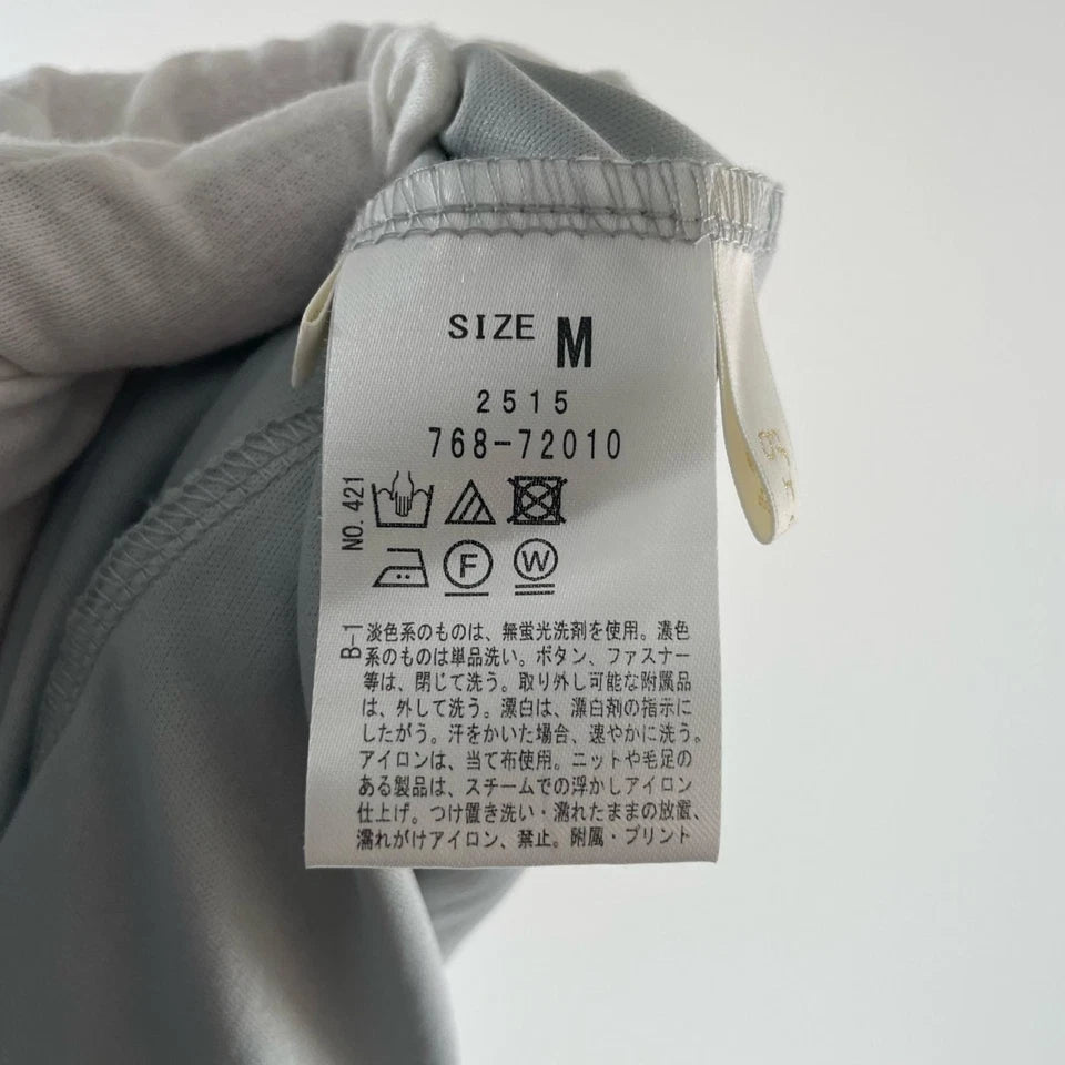 grove JAPAN. Gray Cotton Skirt