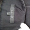 Gucci Italy. Vintage Black Cotton Polyurethane Skirt
