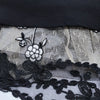 Valentino Italy. Vintage Embroidery Nylon/PolyTech Fabric Dress
