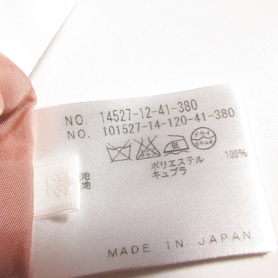 ANAYI JAPAN. Pink, Beige Sleeveless Dress