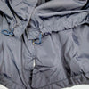 Givenchy Paris. Navy Blue Cotton, Nylon, Cupro Coat