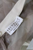 Brunello Cucinelli Italy. BeigeTextured Layered Floral Sleeveless Lined Blouse Top