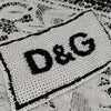 DOLCE&GABBANA  ITALY. Logo Cotton Nylon Rayon Long Tunic/Mini Dress