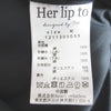 Her lip to JAPAN. Black Paisley Cotton Lace Long Dress