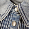 Burberry Brit UK. Cotton Belted Denim Sleeveless Dress